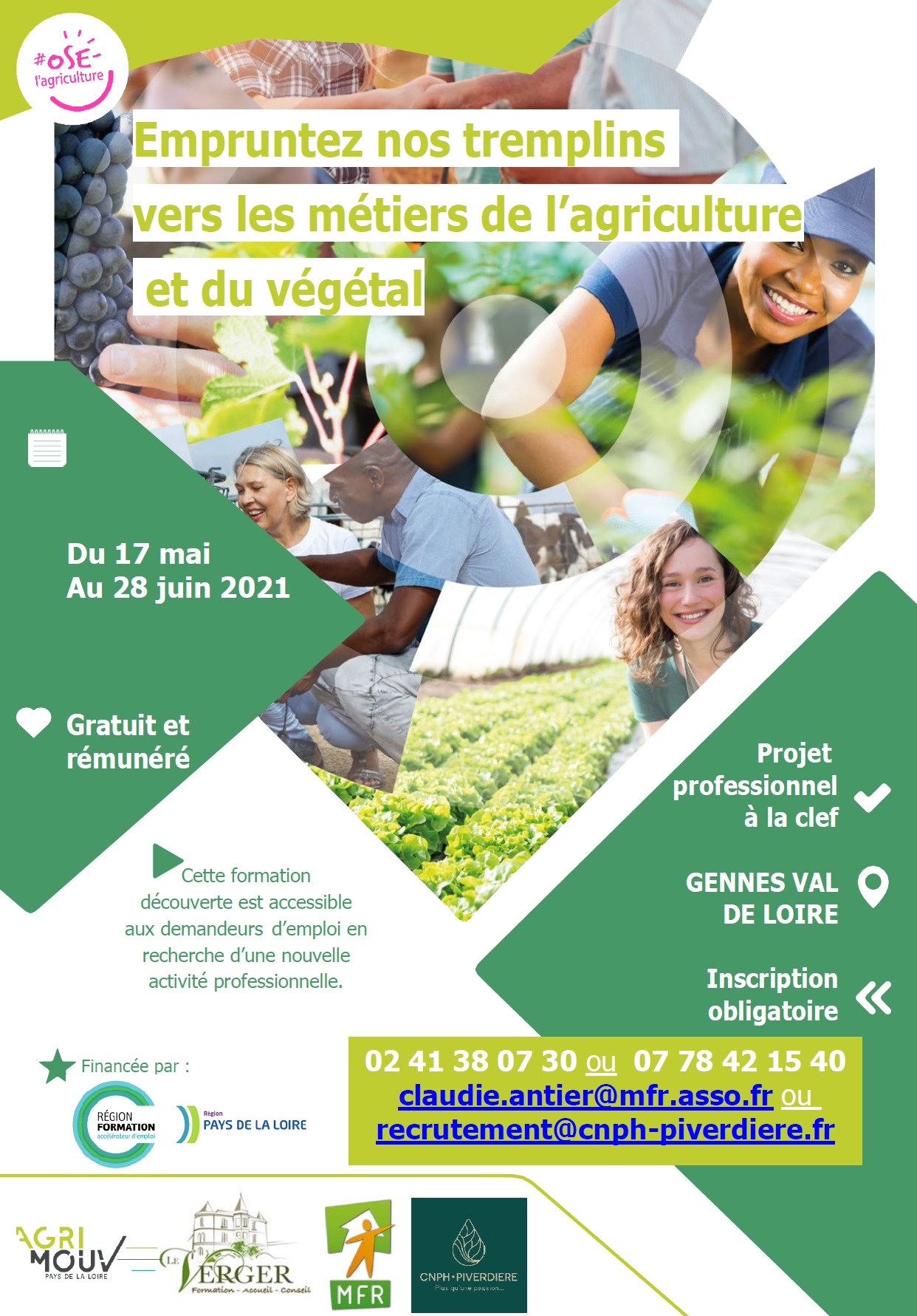 tremplin vers l'agriculture 2021 cnph piverdiere