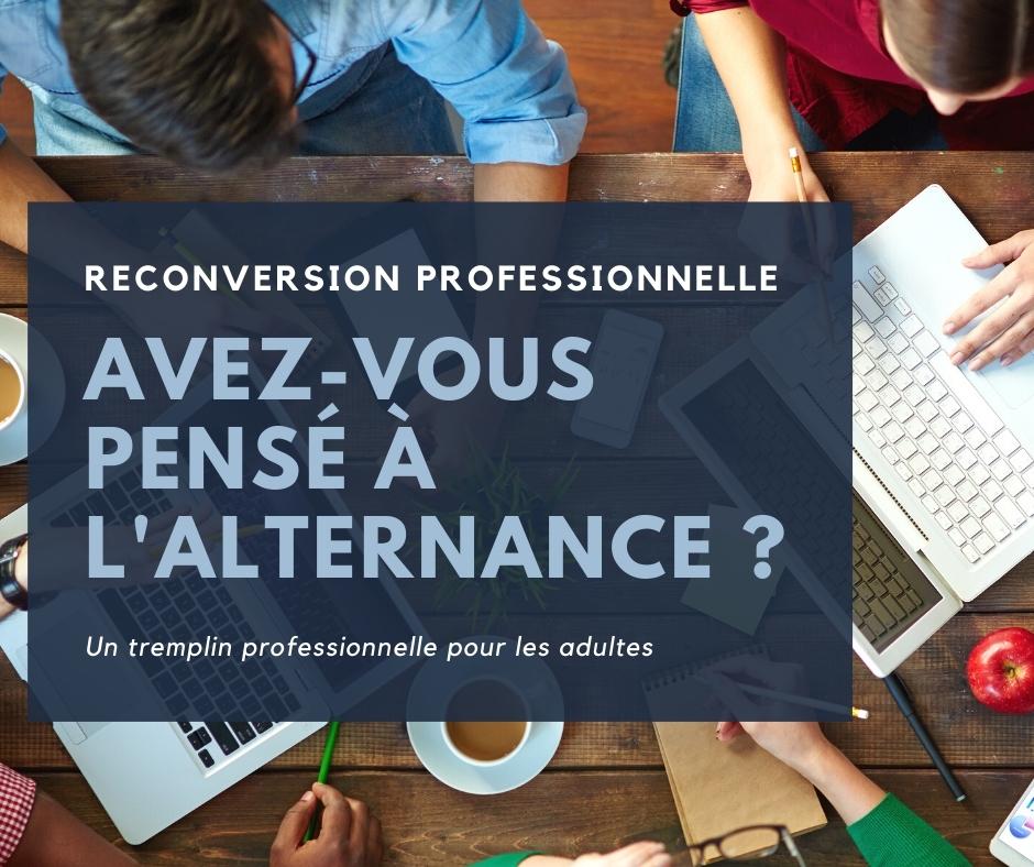 Reconversion professionnelle alternance