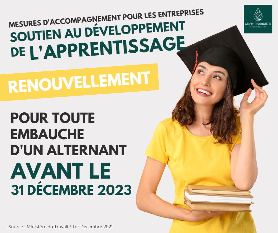 AIDES EXCEPTIONNELLES DE L'ALTERNANCE renouvellement 2023