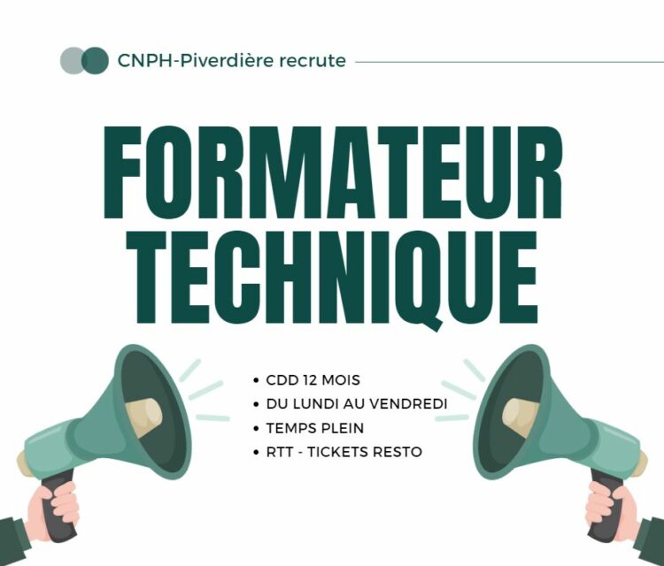 Offre d'emploi formateur technique