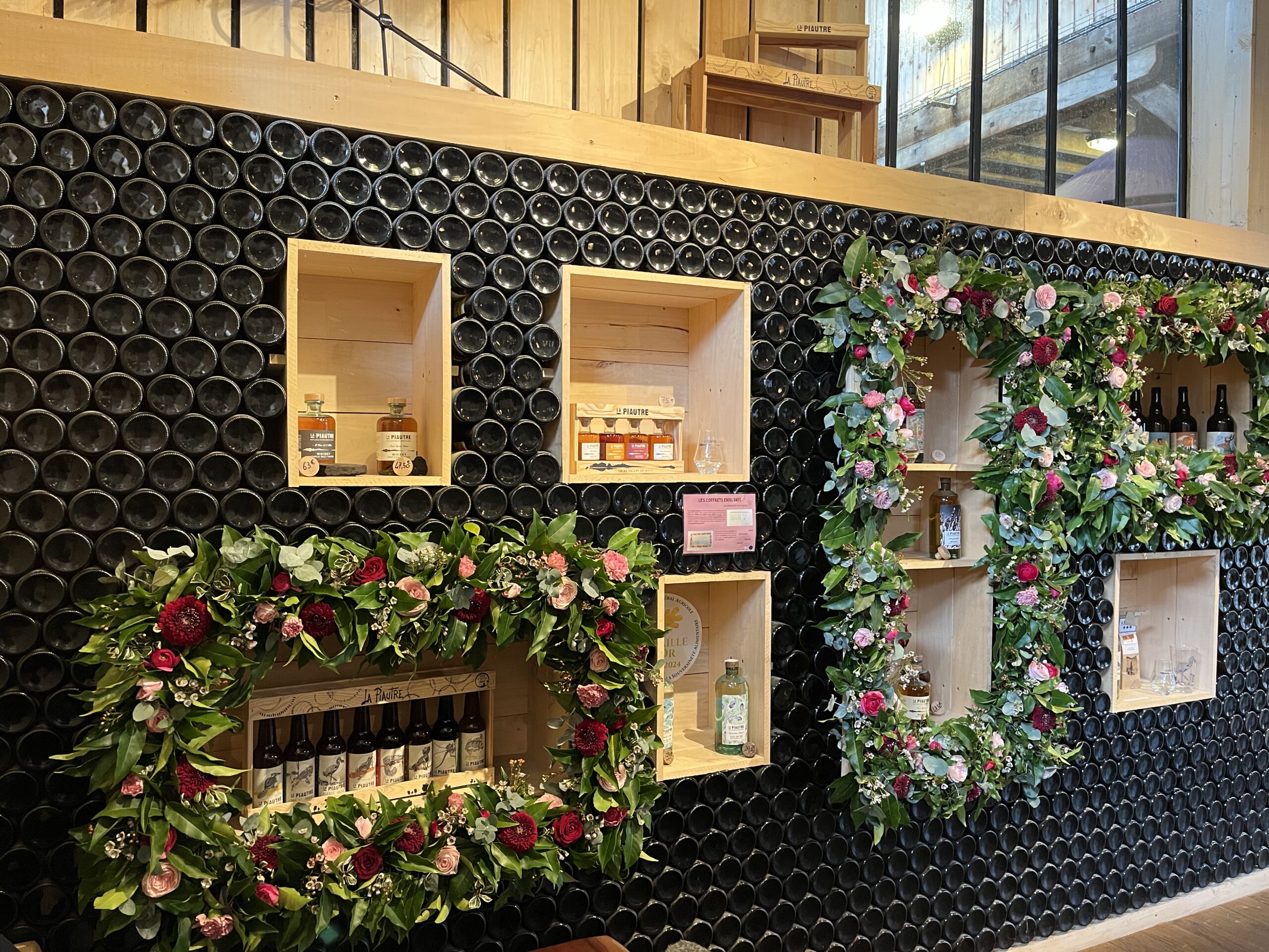 Grand décor des CAP Fleuriste Saint Valentin